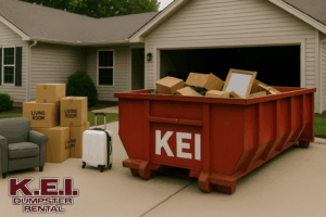 KEI Dumpster Rental Moving