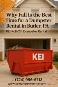 kei dumpster rental fall