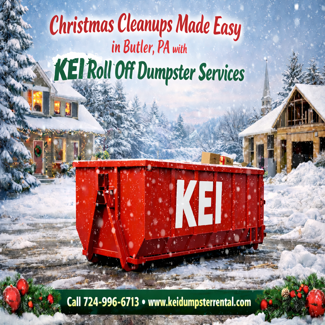 KEI Dumpster Rental Xmas 1080x1080